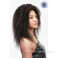 Wholesale european human hair wig unprocessed virgin natural cheap afro kinky curly lace front wig